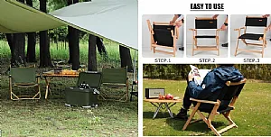 HOMFUL Camping Chairs Give You a More Comfortable Camping Experience